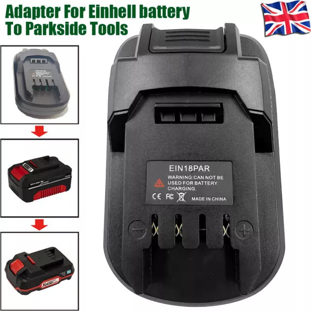 Battery Adapter Converter For Einhell 18V To For Parkside 20V XTeam Power Tool