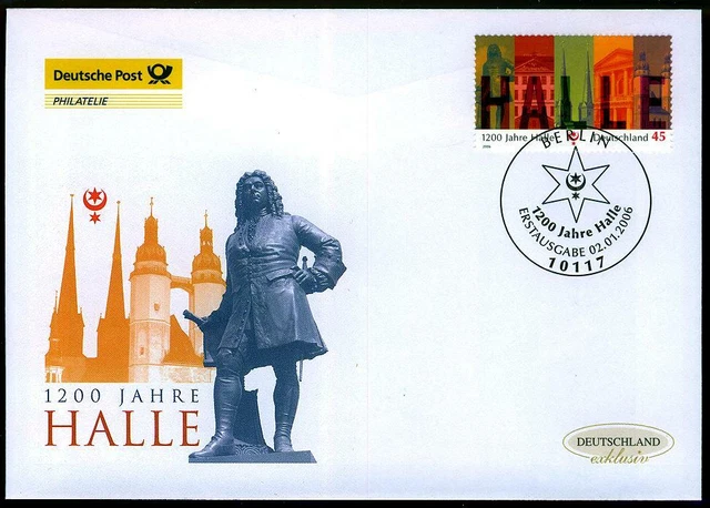 FDC 2510 (2006) 1200 Jahre Halle