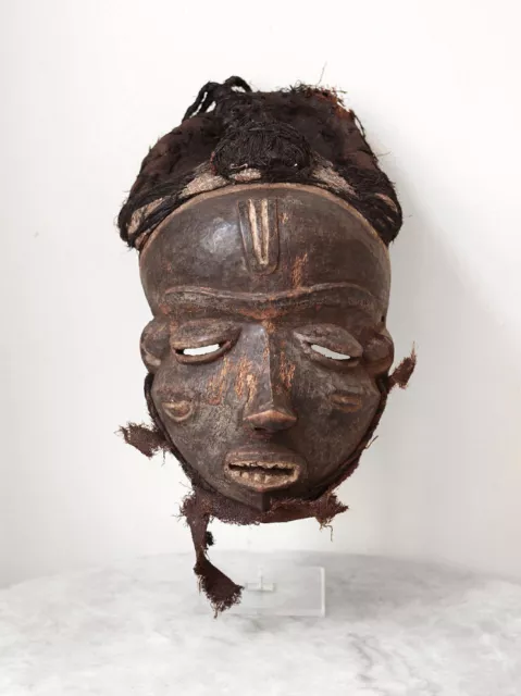 SUPERB old Pende mask, Congo, beautiful piece!