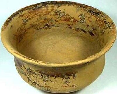 Painted Bowl Ancient Neolithic Predynastic China Large Intact Earthware 2000BC 2