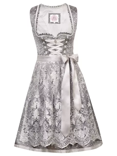 Marjo Midi Dirndl 2tlg. 58cm WANJA silber