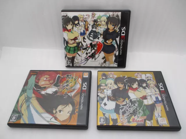 Japanese 3DS Exclusive Use. W/Tracking Number USED Nintendo Senran Kagura  Burst