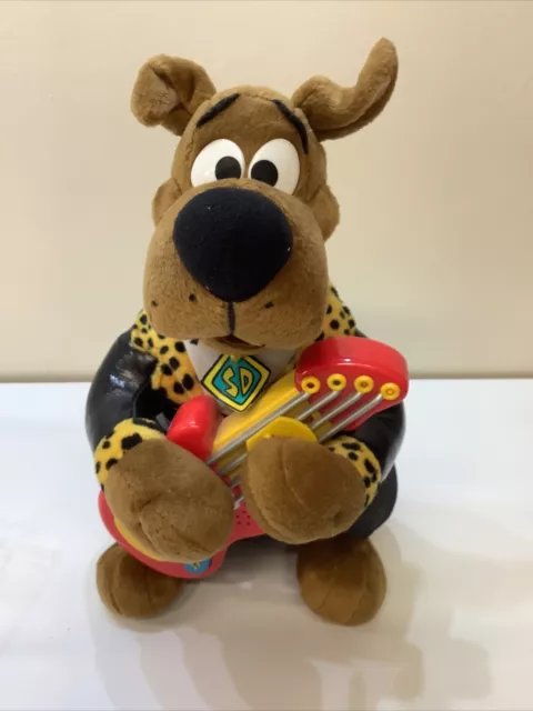 Scooby Doo Plush Soft Toy Teddy Retro Collectable 11 Inch Warner Bros Guitar