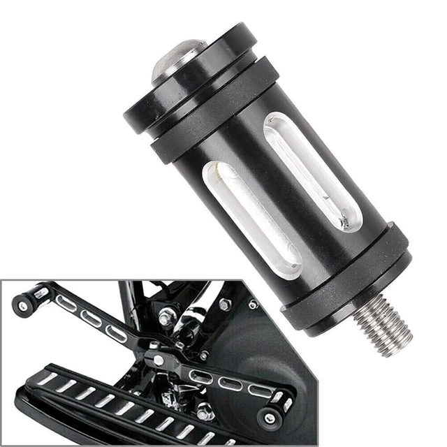 Brake Shifter Peg Head Cover Motorcycle Aluminum Fit Harley Touring 88-later