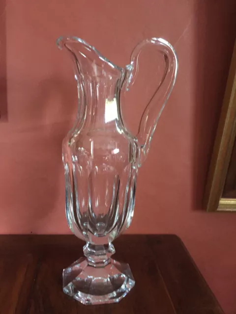 Broc, Carafe à eau - CRISTAL de SAINT-LOUIS Modèle « Chambord »