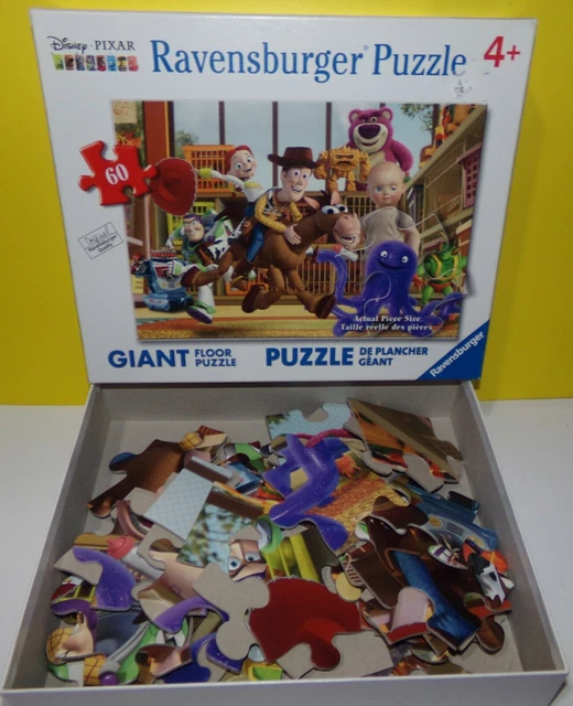 RAVENSBURGER DISNEY PIXAR "Playing Around" Giant 60pc. Floor Puzzle COMPLETE £8.23 PicClick UK