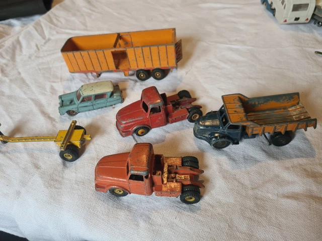 Lot De 4 Dépanneuses Citroën Dinky Toys France, D'occasion