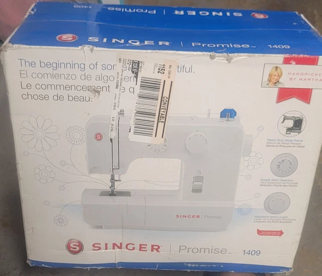 NEW SINGER PROMISE 1409 Mechanical Sewing Machine Household 100.00