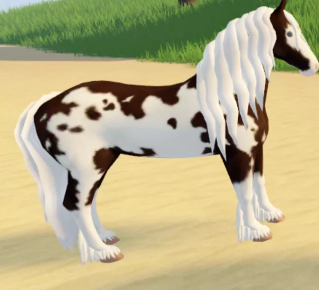 Roblox Wild Horse Islands 🐴 V1 Friesian 🤎 Chestnut Overo!