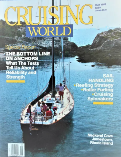 1989 Cruising World Reefing Roller Furling Spinnaker Anchors Cabo Rico Hunter