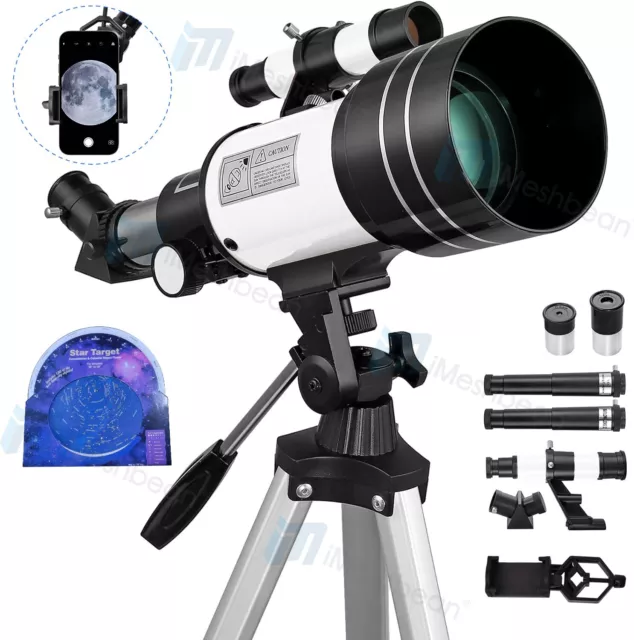 Professional Astronomical Telescope with High Tripod Lunar Mirror HD Viewing