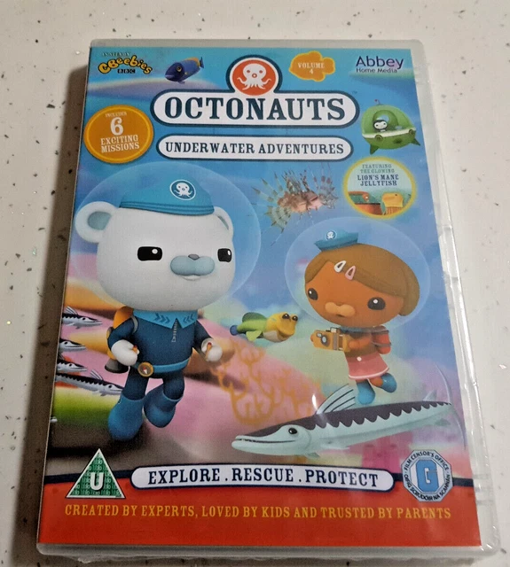 OCTONAUTS - UNDERWATER Adventures - CBeebies - DVD --New! Kids Pre ...