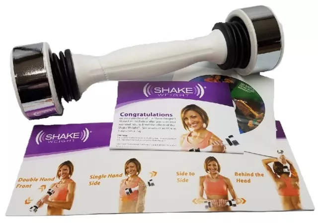 Shake Weight Exercise Weight 21/2 Lb. Boxed White 2