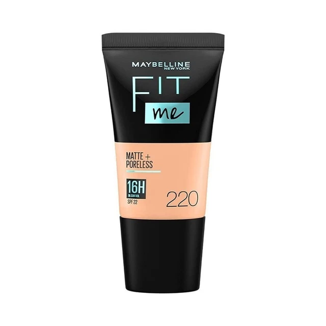 Maybelline New York Liquid Foundation, Matte & Poreless, Full Coverage Blendable