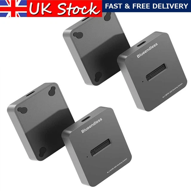 BLUEENDLESS TYPE-C SSD Docking Station 10Gbps M.2 SATA NVME Reader ...