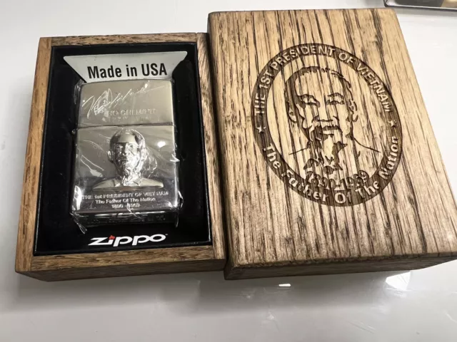 zippo lighters Ho Chi Minh VN President New