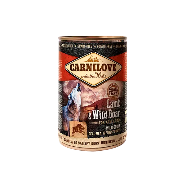 Adult Dog Tin 400g - Lamb & Wild Boar