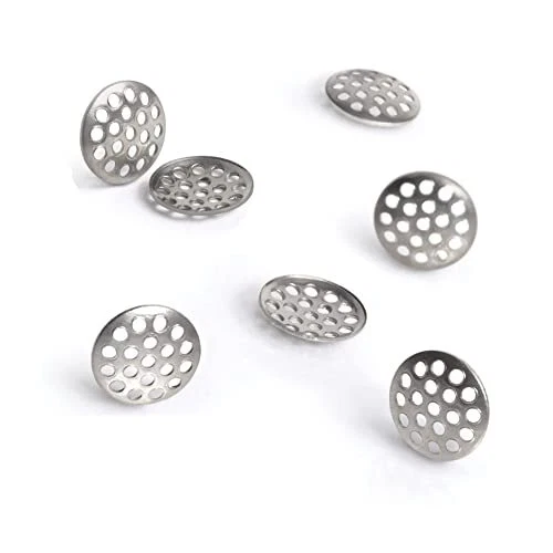 8Mm (.313 Inch) Titanium Rigid Concave Filter - Utility Screens (5 Pack)
