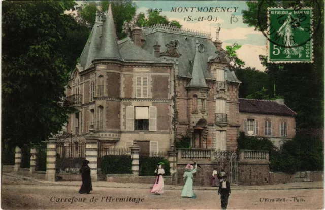 CPA MONTMORENCY - Carrefour de l'Hermitage (519604)