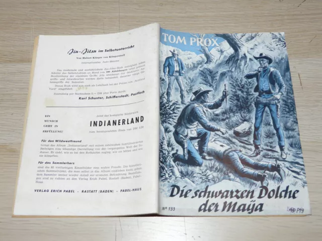 TOM PROX Nr. 133: Die schwarzen Dolche der Maya, Original UTA-Verlag