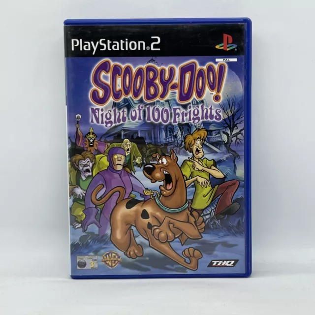 Scooby Doo! Night of 100 Frights PS2 Sony PlayStation Game Free Post PAL