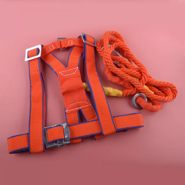 3 Meter Ropes Wire Safety Work Harness Fall Protection Fall Arrest Belt, 100Kg