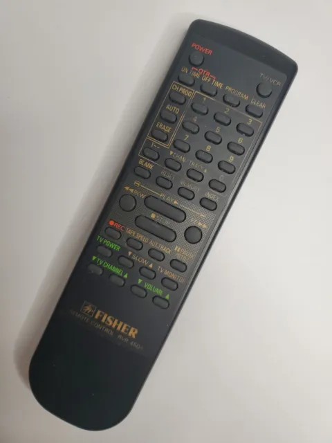 Fisher Remote Control Only RVR 4504 For TV VCR Replacement