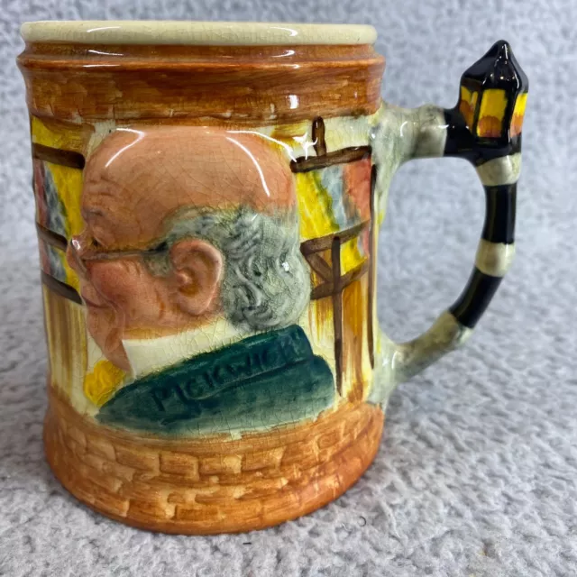 Lancaster & Sandland Character Ware Tankard  Pickwick & Micawber 1950's