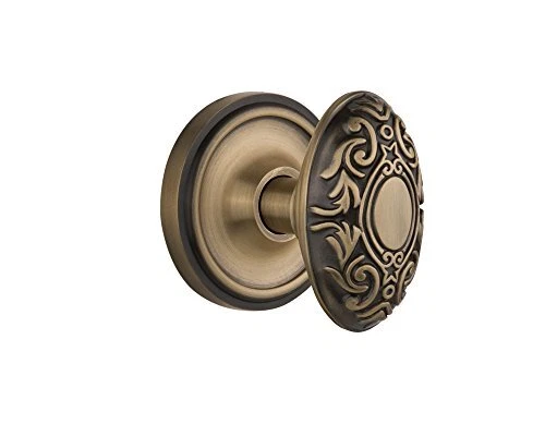 Nostalgic Warehouse Classic Rosette with Victorian Door Knob Passage - 2.75" ...