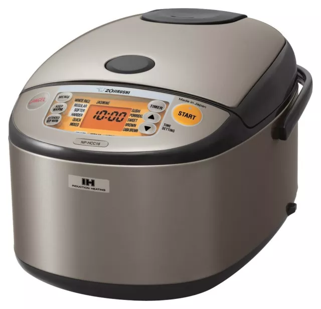 Zojirushi NP-HCC18 10-Cup Induction Heating System Rice Cooker Warmer New Zojirushi NP-HCC18 10-Cup Induction Heating System Rice Cooker Warmer New