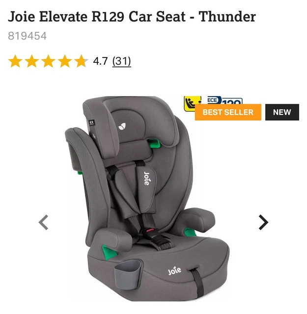 JOIE ELEVATE 123 Car Seat NOT ISOFIX £55.00 PicClick UK