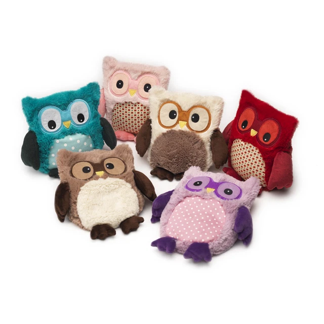 Hooty sales microwaveable plush
