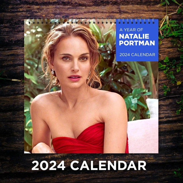 NATALIE PORTMAN CALENDAR 2024, Natalie Portman 2024 Celebrity Wall