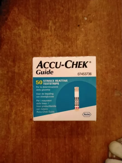 ACCU-CHEK GUIDE Strisce Reattive Glicemia 50 Pcs