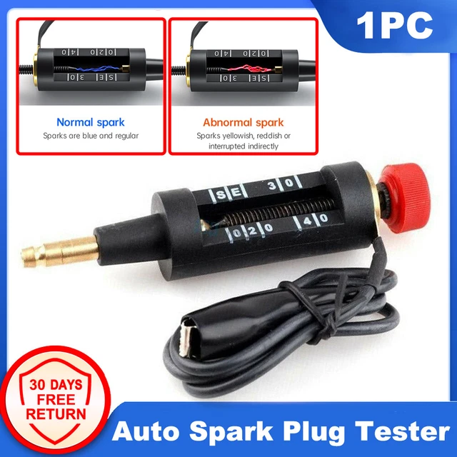 SPARK PLUG TESTER Auto Ignition System Coil Engine In Line Diagnostic
