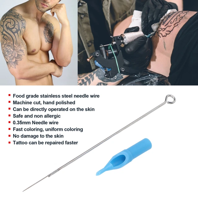50er Set Tattoo Nadeln + Nadel Tipps DE NED