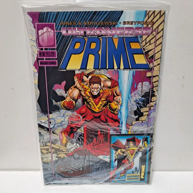 Prime #2 Malibu Comics Sealed VF/NM