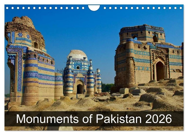 MONUMENTS OF PAKISTAN 2026 Wall Calendar 2026 DIN A4 Landscape Monuments Of Pakistan 2026 Wall Calendar 2026 DIN.webp