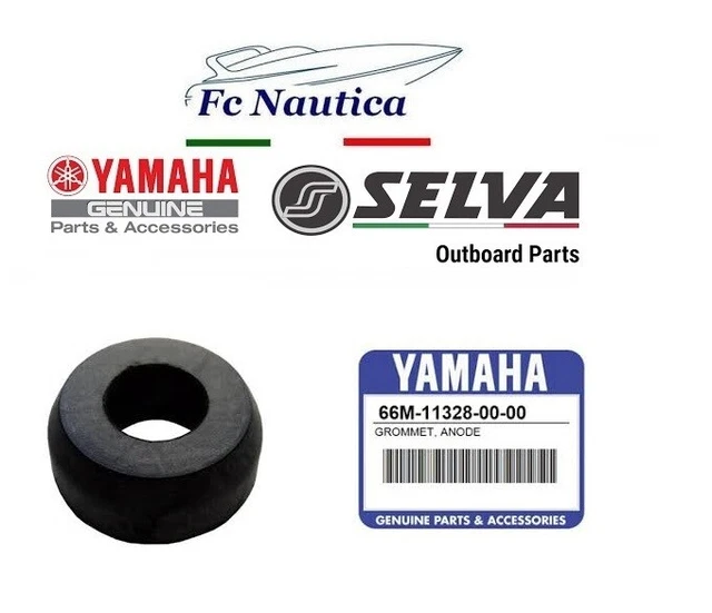 1 GOMMINO ANODO Monoblocco Originale Yamaha Selva 66M-11328-00 Grommet ...