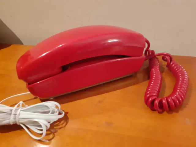 Telefono Gondola De Sobremesa En Color Rojo