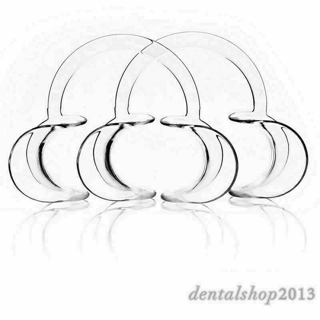 5PC Dental Intraoral Cheek Retractor Lip Mouth Opener C Shape Large Autoclavable