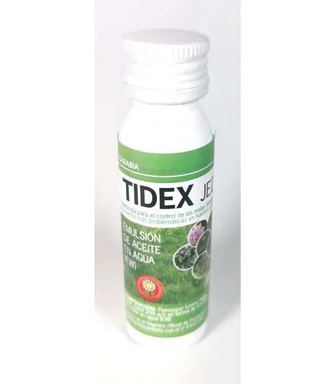 Tidex Sarabia 25 ml. Herbicida de hoja ancha y selectivo de cesped.