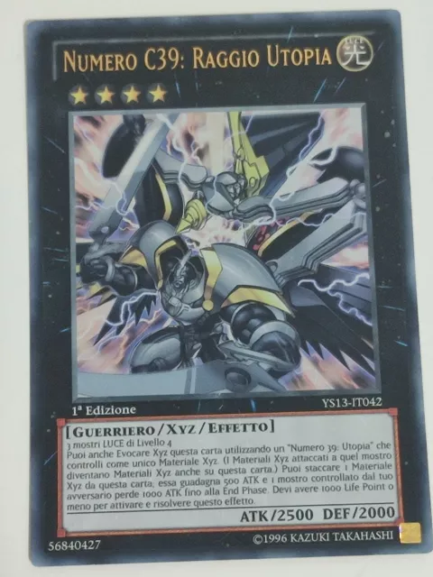Yu-gi-oh! Numero C39 Raggio Utopia ULTRA RARA - Italiano Yu-gi-oh! Numero C39 Raggio Utopia ULTRA RARA - Italiano