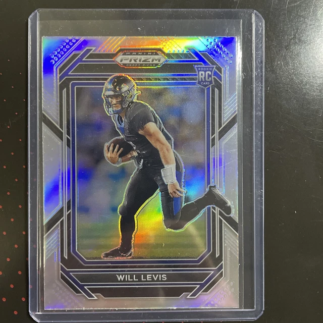 2023 Panini Prizm Draft Picks #103 - Will Levis RC SILVER Prizm Tennessee Titans
