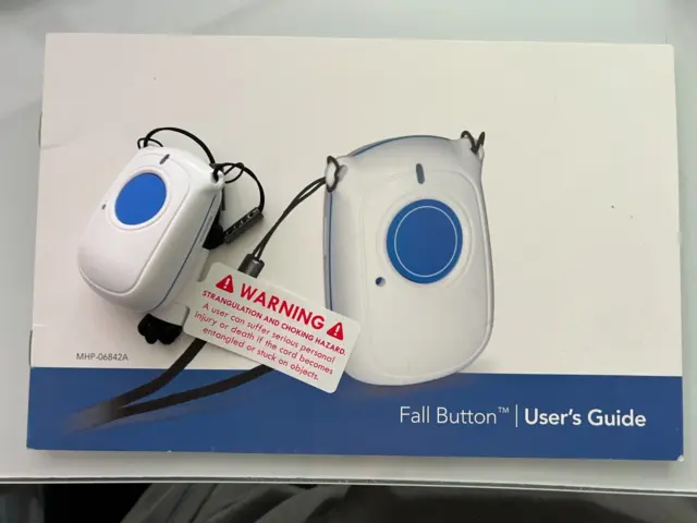 Repuesto botón de caída alerta médica Guardian MHP-06842A con manual (sin cargador)