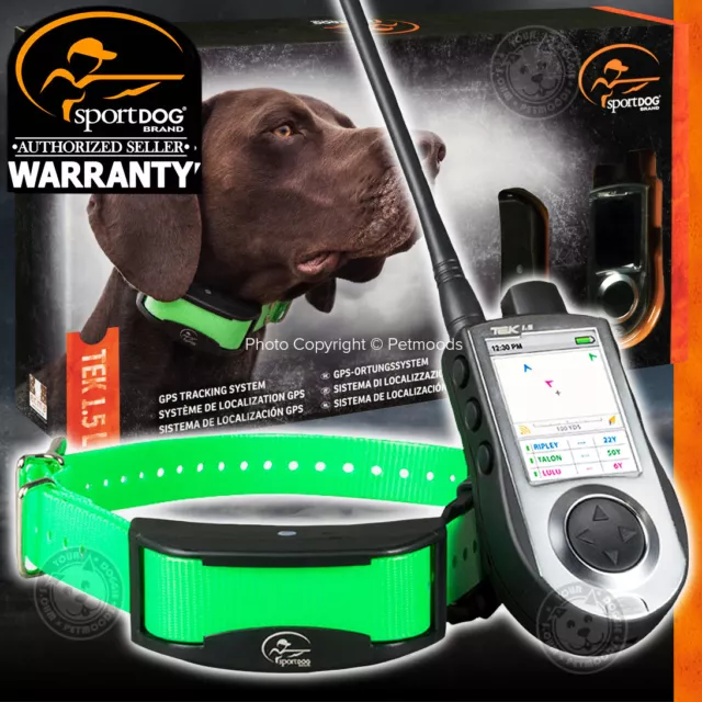SportDOG TEK-V1.5L GPS Dog Tracking Collar TEK 1.5 Series - 7 Mi. NO TRAINING