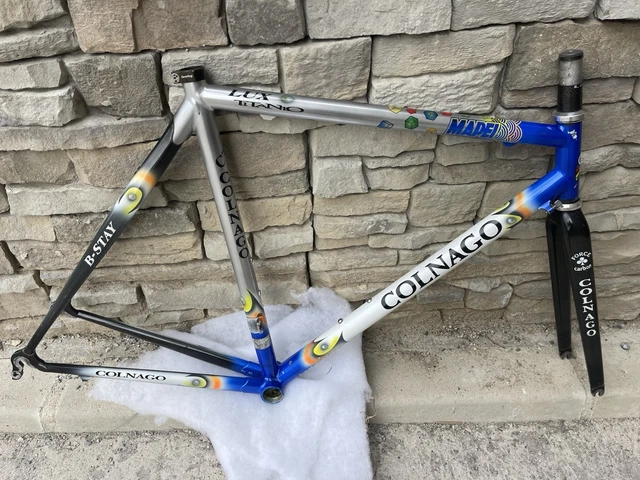 COLNAGO CT1 CARBON Titan LX21 Mapei B-Stay Size 54 Lux Titanio