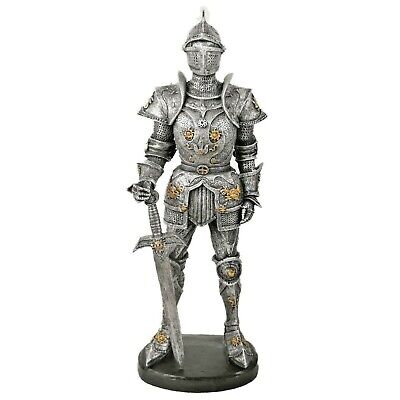 Ritter mit Schwert Mittel Mittelalter Rüstung Figur 