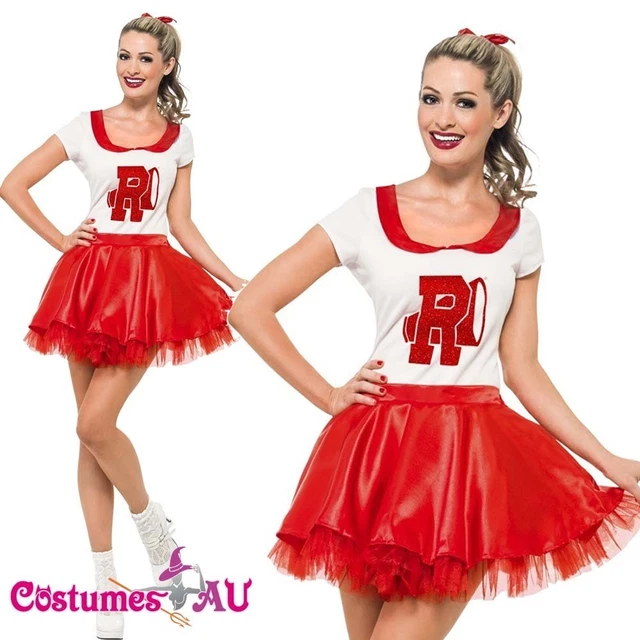 Pink Lady Costume Women's Cha Cha Digregorio Grease Costume 1950s Fancy Dress Outfit With Tags, Licensed & Brand New Pink Lady Costume Women's Cha Cha Digregorio Grease Costume 1950s Fancy Dress Outfit With Tags, Licensed & Brand New