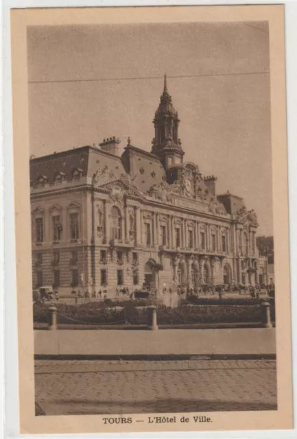 CPA -   37 -  TOURS -- L'Hôtel de Ville